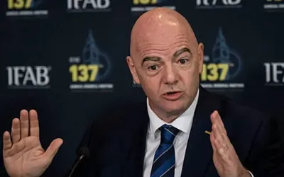 Ireland Football Association withdraws support for Infantino