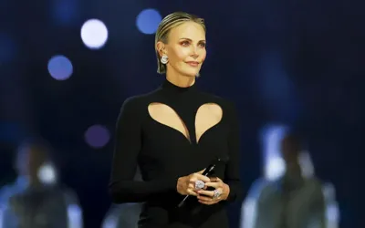 Charlize Theron delivers peace message at Winter Olympics