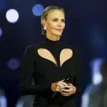 Charlize Theron delivers peace message at Winter Olympics