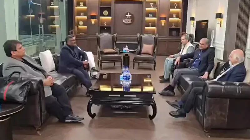 ICC deputy chairman meets PCB chairman Mohsin Naqvi, discuss T20 World Cup