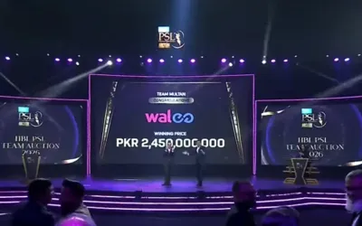 PSL franchise Multan Sultans sold at auction for Rs2.45bn