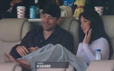 Maguire’s Super Bowl moment with 20‑year‑old sets social media ablaze