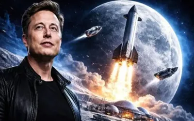Elon Musk shares SpaceX’s plan to land on moon
