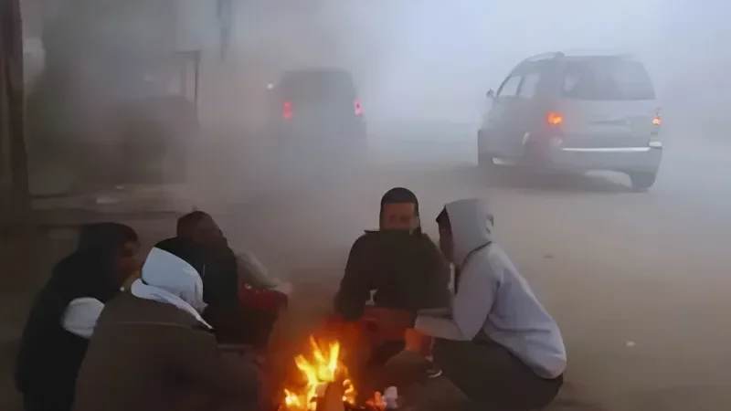cold and dry weather