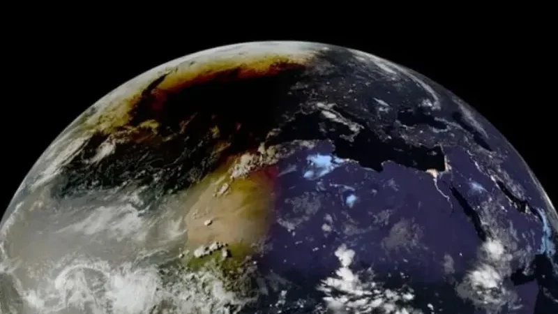 ESA satellite captures 2026 eclipse shadow from space - 2026 eclipse, ESA, European Space Agency, Solar Eclipse 2026