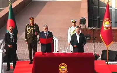 BNP leader Tarique Rahman has been sworn in as Prime Minister
