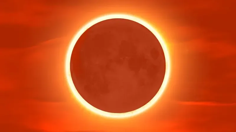First solar eclipse