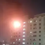 Gas explosion triggers massive blaze one dead, four injured