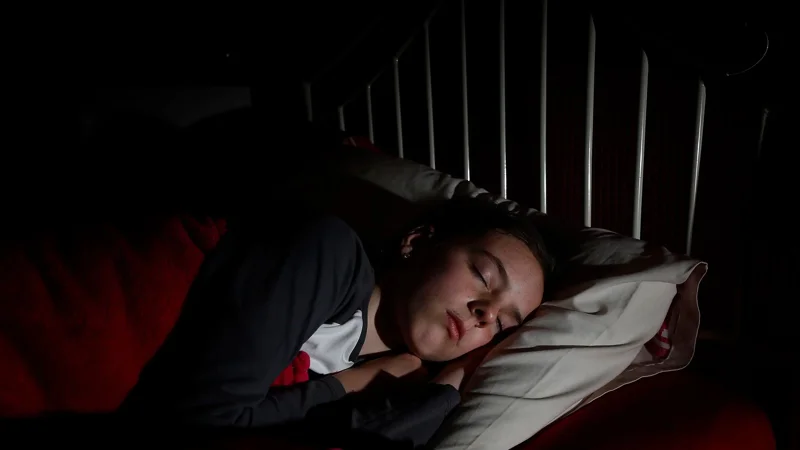 Late-night sleep