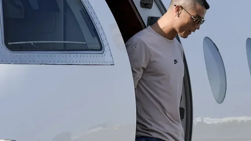 Ronaldo departs