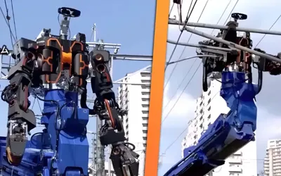 Robot electrician replaces humans in high-voltage repairs in China