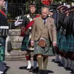 King Charles arrives at Balmoral Castle