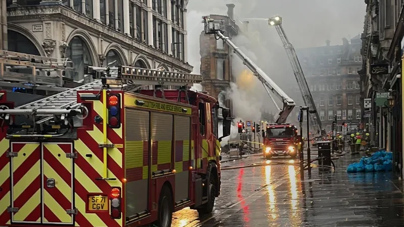 Major fire