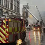Major fire near Glasgow Central Station disrupts train services