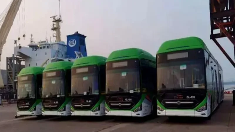 Green Peoples bus service introduced in Turbat
