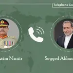 Iranian FM, Pakistani Army Chief discuss regional developments