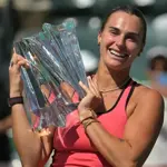 Sabalenka holds nerve to win Indian Wells in dramatic fashion