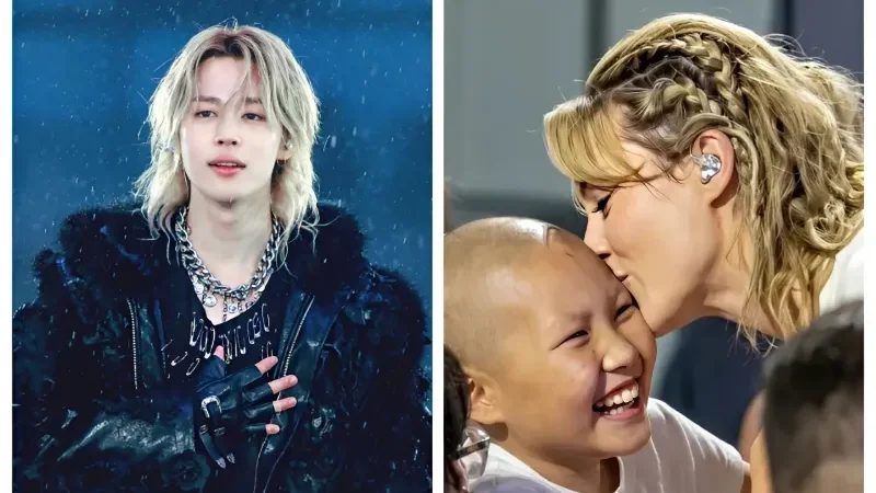 BTS member 'Jimin' breaks the internet with sweet kiss for young cancer patient