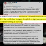 Afghan media confirms Pakistan targeted only Taliban military sites