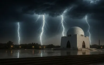 Karachi ravaged by torrential rain and storm, 23 lives lost