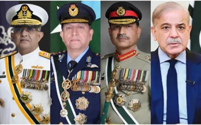 PM extends Eid greetings to services chiefs, pays tribute to forces