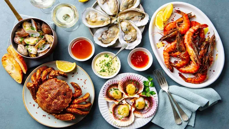 Health benefits of eating seafood