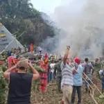 At least 66 dead after military plane crashes in Colombia