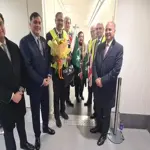 PIA direct flight to London lands at Heathrow Airport after six years