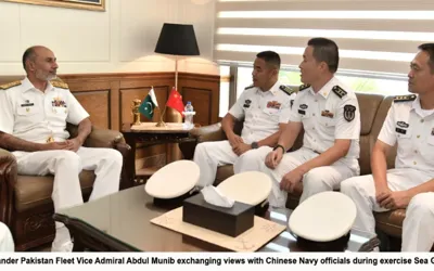 Pak-China joint Naval Exercise Sea Guardian IV culminates at Karachi