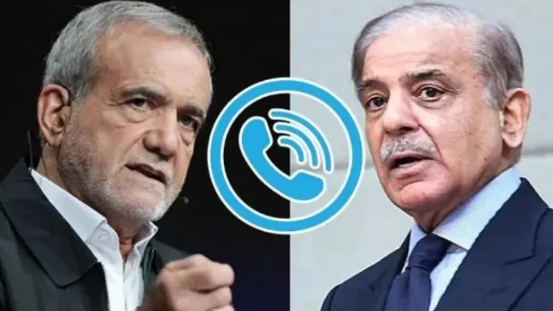 Shehbaz Sharif talks to Iran’s President