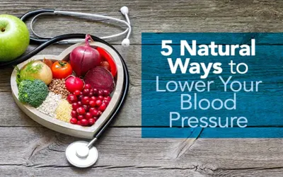 Five effective ways to lower your blood pressure