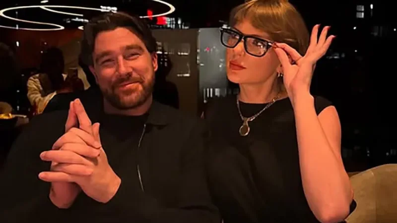 Taylor Swift and Travis Kelce