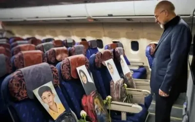 Martyred children images on flight: Ghalibaf’s post goes viral