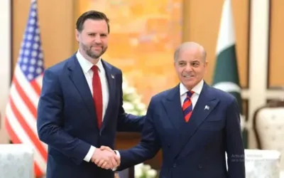 PM Shehbaz, VP JD Vance held a high-level meeting for regional peace