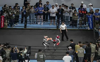China’s 'Robot Olympics' bring sci-fi humanoids to life