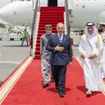 Shehbaz Sharif arrives in Doha on three-nation diplomatic tour