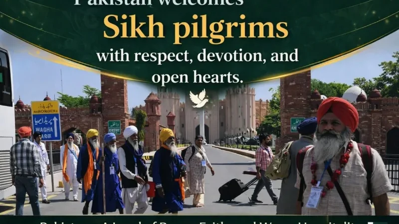 Pakistan warmly