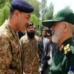 Field Marshal Asim visits Khatam al-Anbiya Headquarters in Iran