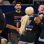 Former NBA star Enes Kanter freedom ejected from WNBA game