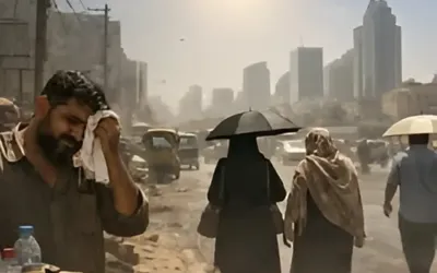 Hot and humid weather to persist in Karachi today