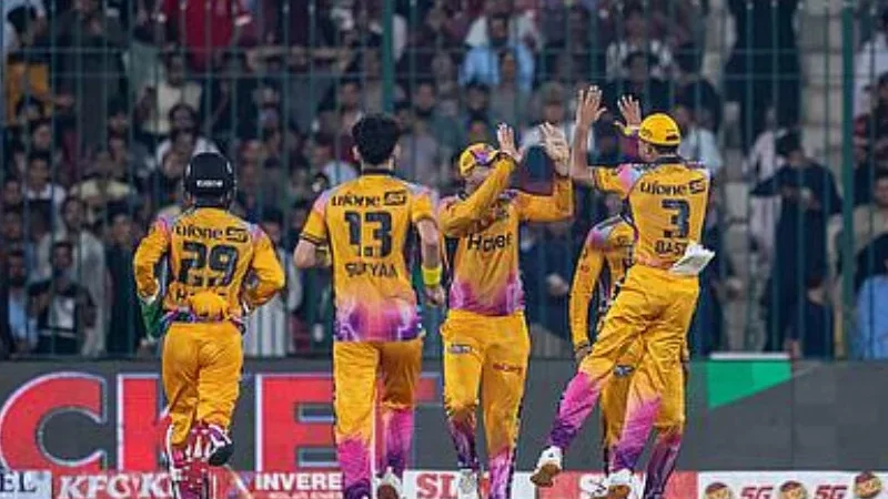 Peshawar Zalmi defeat