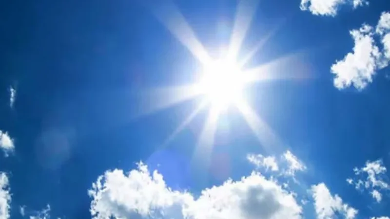hot and dry