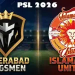 Hyderabad Kingsmen, Islamabad United battle for PSL 11 final spot