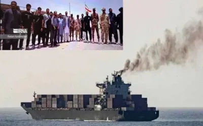 Iranian crew of US-detained ship returns to Iran through Pakistan