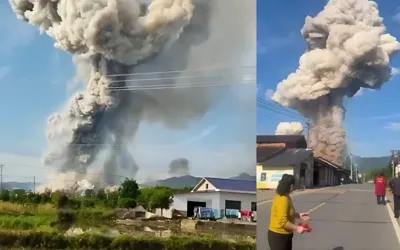 Fireworks plant explosion rocks China’s Hunan province, 21 dead