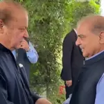 PM Shehbaz meets Nawaz Sharif at Jati Umra, key political matters discussed