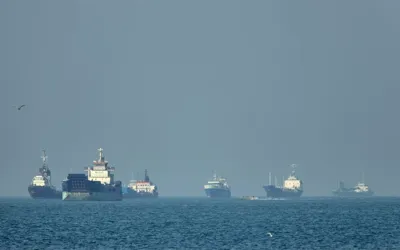 Fragile calm returns to Strait of Hormuz as US awaits Iran’s response
