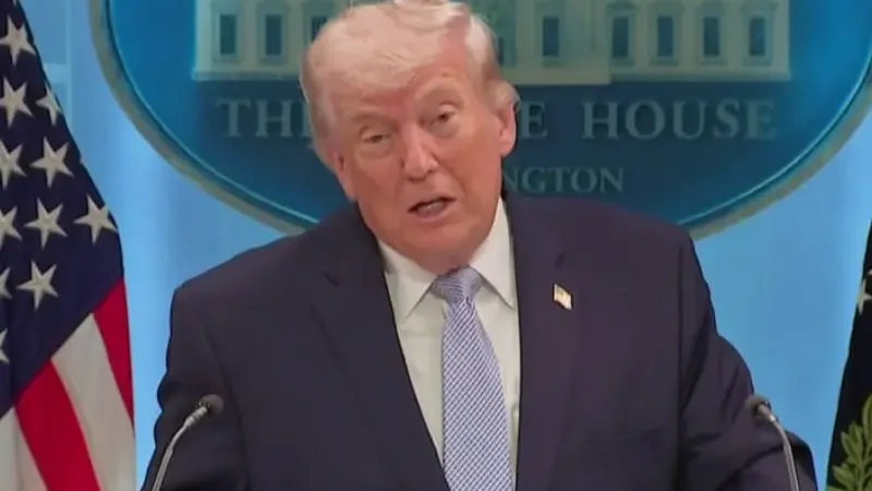 President Trump rips Obama and Biden for their handling of Iran