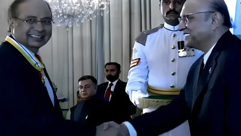President confers