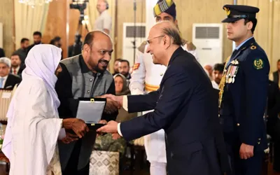 President confers Pakistan’s civil awards on recipients from various fields
